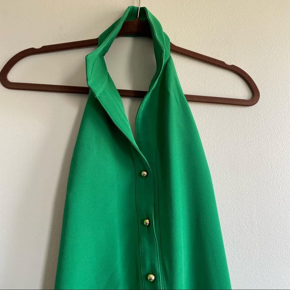 Tuckernuck Emerald Green Halter Maxi Dress - Picture 5 of 8